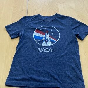 The Spring Shop Blue‎ NASA Rocket Adventure Tee size 8